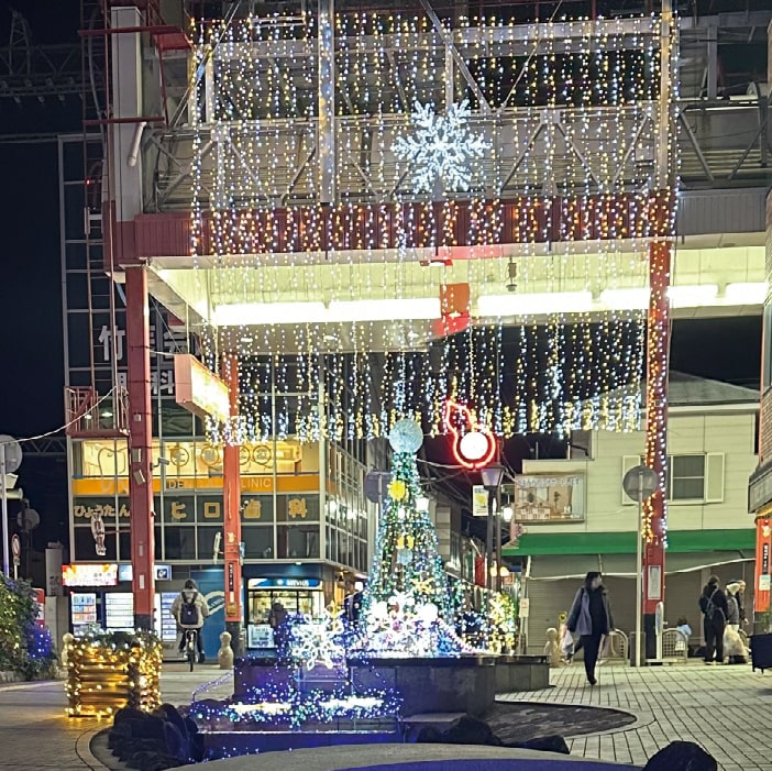 瓢箪山イルミネーション2025 画像