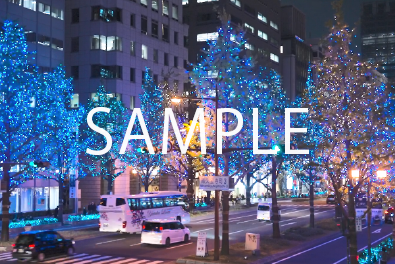 1. 御堂筋イルミネーション(ミックス①)