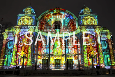 2. 大阪市中央公会堂壁面プロジェクションマッピング②